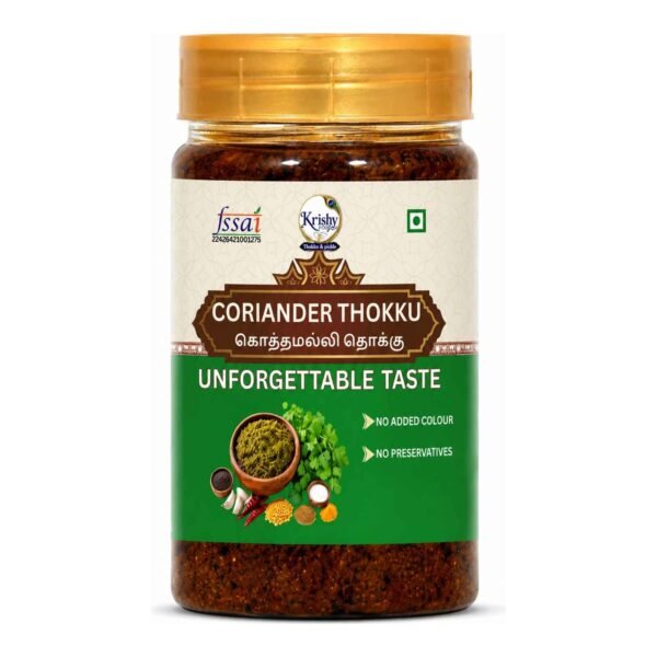 Coriander Thokku